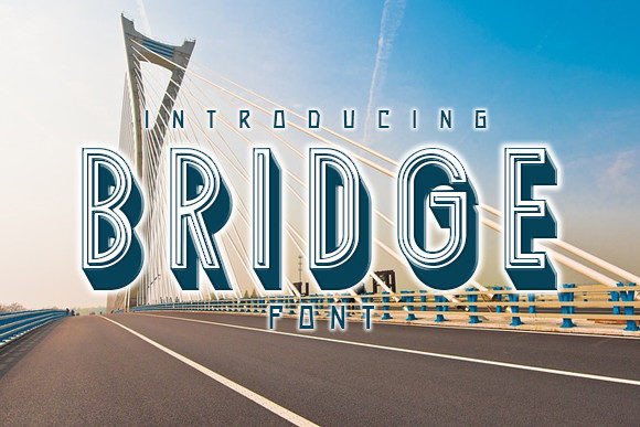 Bridge Font: Elevate Your Brand with Elegant Display Type