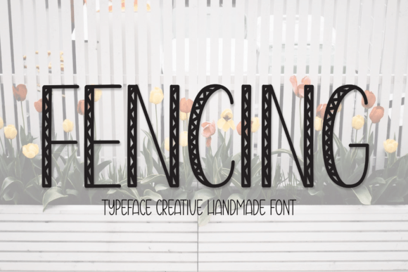 Fencing: The Sweet Display Font for Creative Projects