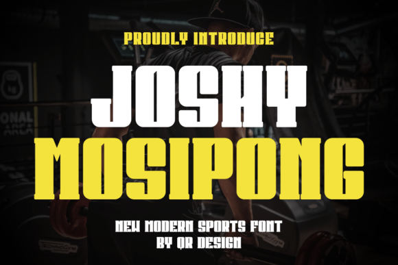 Joshy Mosipong: The Bold Typeface for Handmade Branding