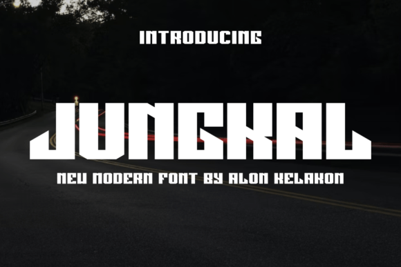 Jungkal: The Bold Display Font for Distinctive Brand Identity