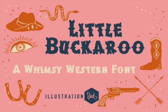 Little Buckaroo: The Ultimate Display Font for Handmade Creators