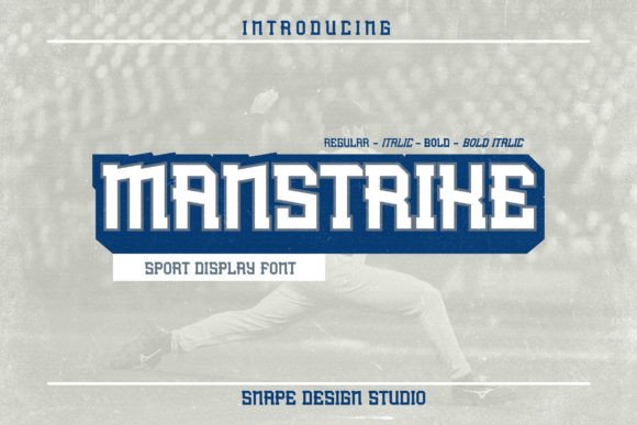 Manstrike: The Bold Display Typeface for Modern Brand Identity