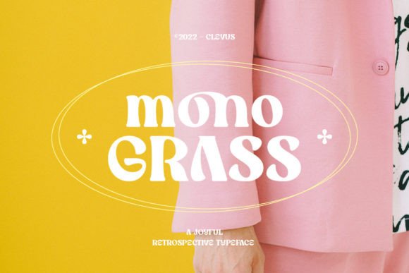 Mono Grass: A Modern Display Font for Chic Digital Branding