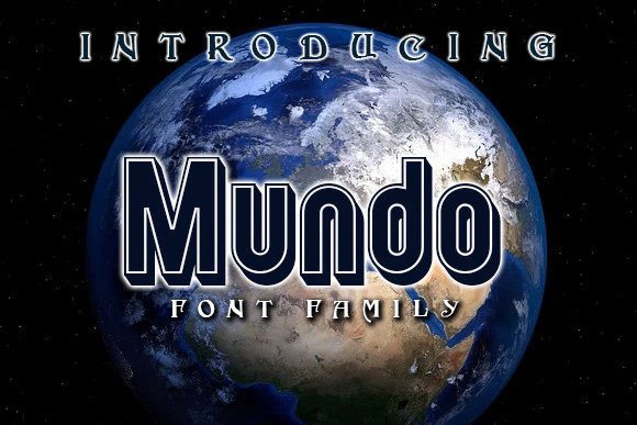 Mundo: The 3D Display Font That Elevates Your Campaigns