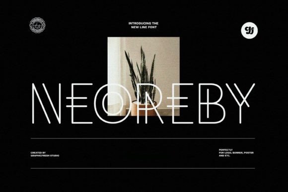 Neoreby: A Unique Display Font for Modern Editorial Design