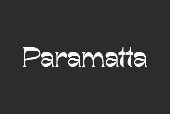 Paramatta: A Stylish Display Font for Modern Web Design