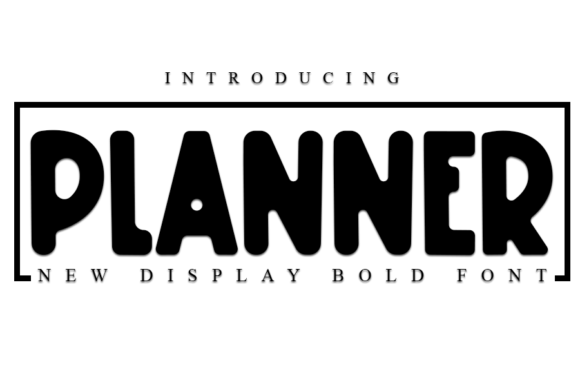 Planner: The Modern Display Typeface for Editorial Design