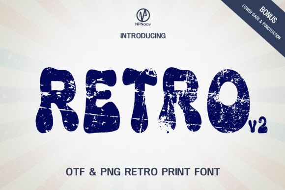 Retro V2: The Bold Display Font for Scroll-Stopping Campaigns