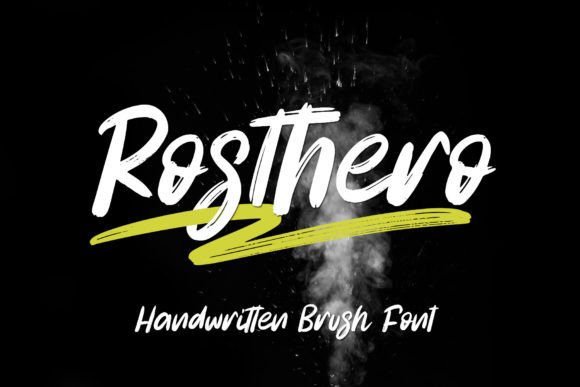 Rosthero Free Download: The Ultimate Tough Display Font
