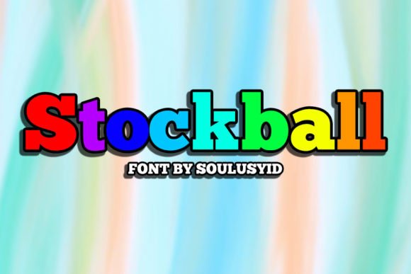 Stockball: The Modern Display Typeface for Digital Branding