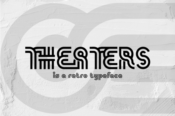 Theaters: A Unique Display Font for Bold Editorial Design
