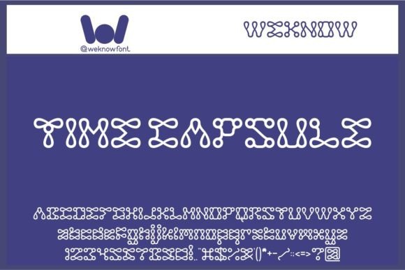 Time Capsule: A Unique Display Font for Editorial Design