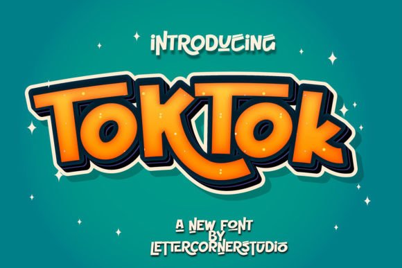 Toktok: The Modern Display Font for Bold Web Design