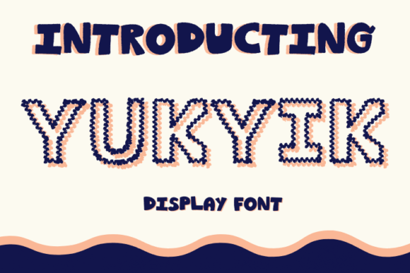 Yukyik: A Natural Display Font for Versatile Branding Projects